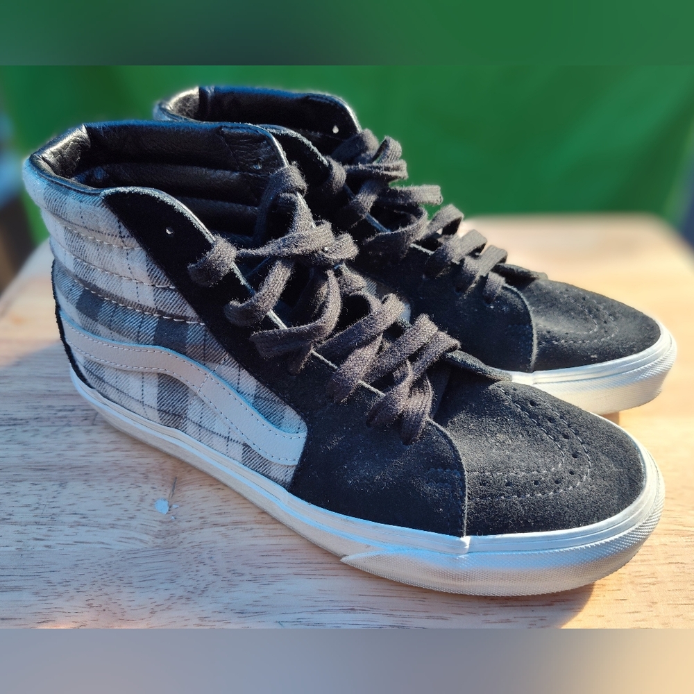 Vans Sk8 Hi Plaid